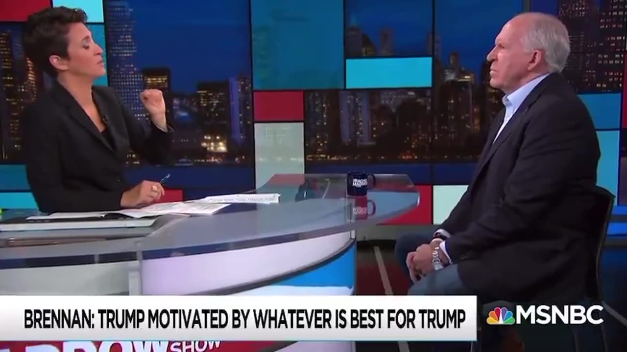 John Brennan accused his victim, President Trump, of near treasonous behavior