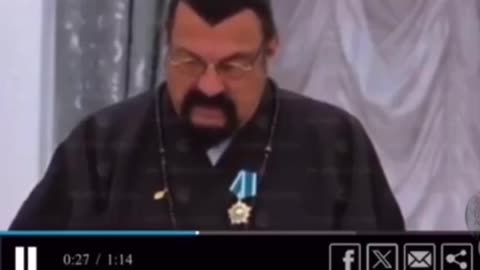 Steven Seagal on Ukraine - LISTEN!!!