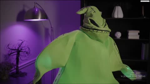 SS551442G - Gemmy - 6 Ft Nightmare Before Christmas Green Oogie Boogie