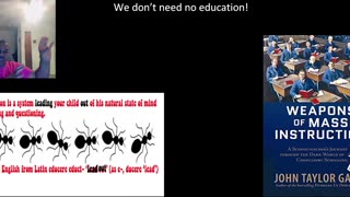 Here is why we don't need no education.