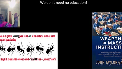 Here is why we don't need no education.
