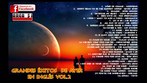 GRANDES EXITOS DE AYER EN INGLES VOL.2
