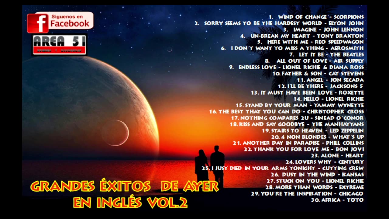 GRANDES EXITOS DE AYER EN INGLES VOL.2