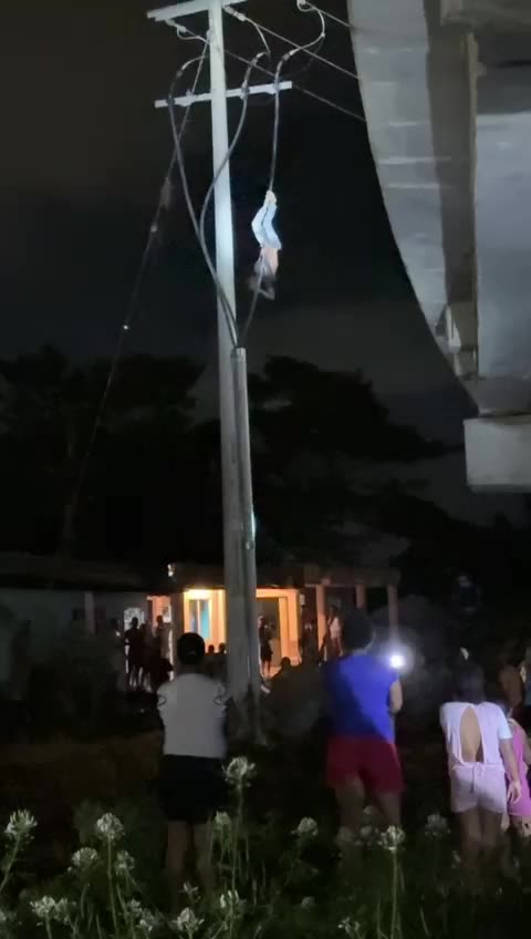 Hombre sufre descarga eléctrica en Arjona