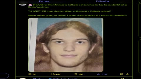 Catholic Church Mass Shooter Transgender