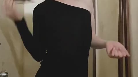 Natural beauty of tgirl