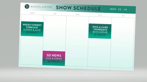 Great Week on Maison Jupiter YouTube & Rumble !!!