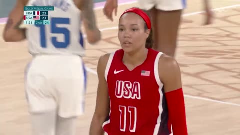 A9E Women's Basketball Gold Medal Match 🏀 Paris