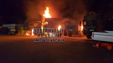 🔥🚛 Ukraine Russia War | Arson Attack on Rheinmetall Trucks with Bundeswehr Emblems in Erfurt,… | RCF