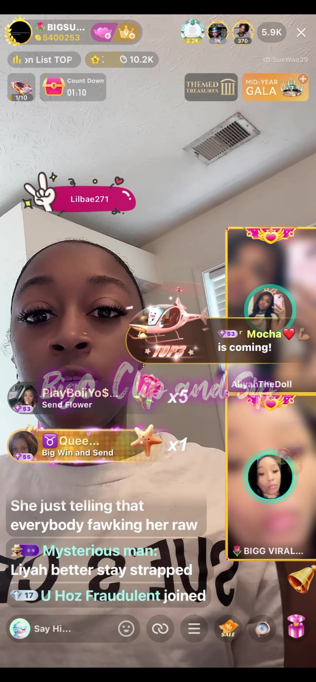 SueWoo reacts to Lionel linking with Liyah-Liyah joins 7/18/25 #bigoclipandsip