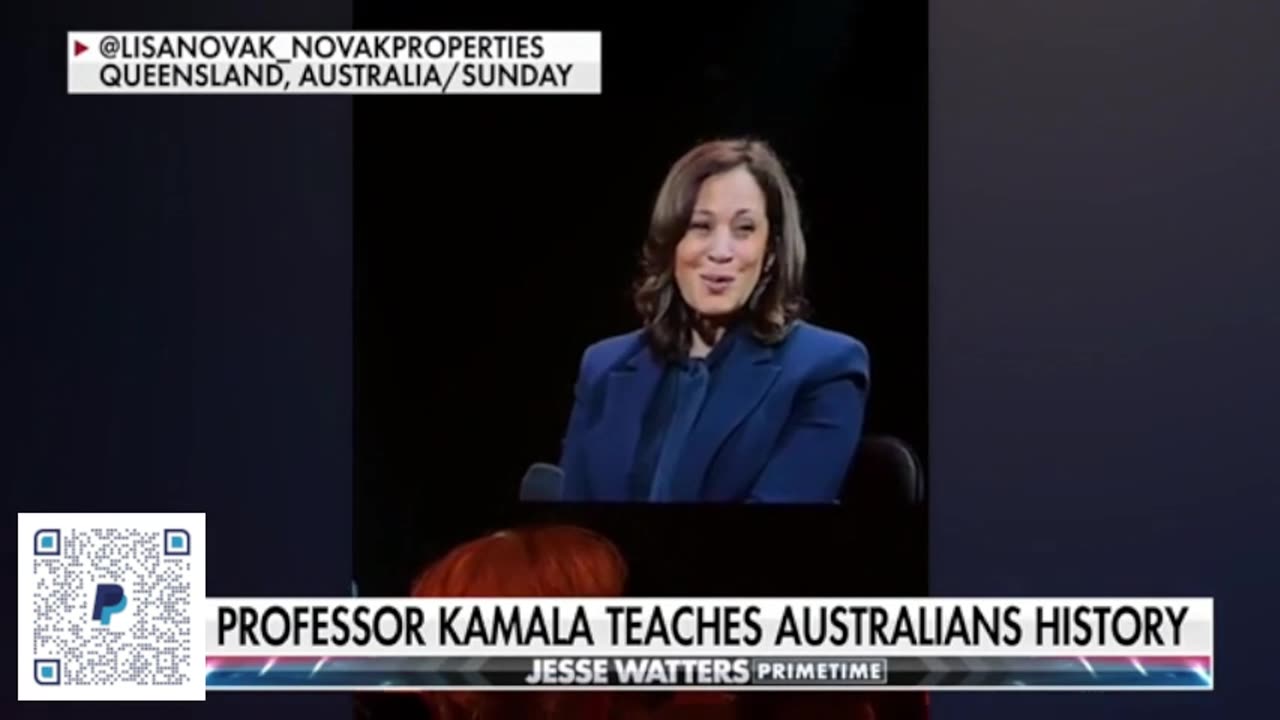 Kamala Harris Australian Word Salad