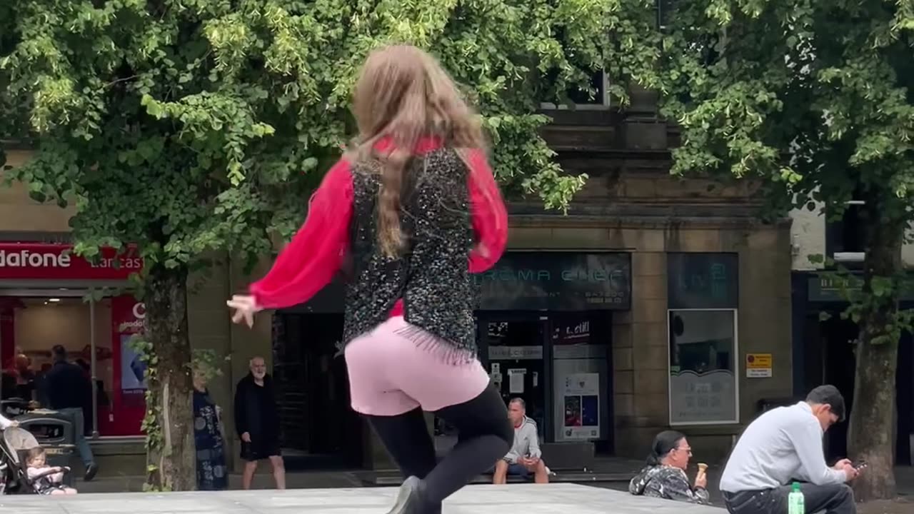 Live performance in Lancaster square