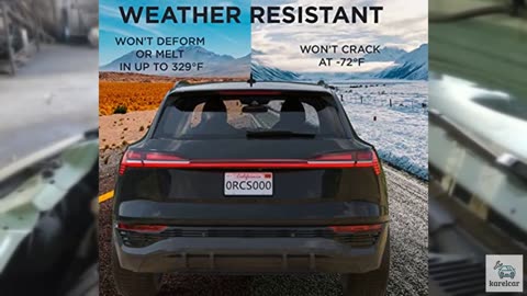 Rightcar Solutions Silicone License Plate Frame | The Original Premium Grade Sil