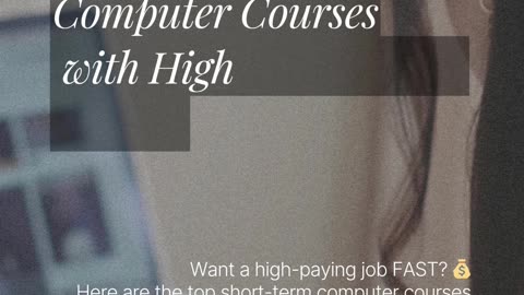 Best Short-Term Computer Courses with High Job Scope