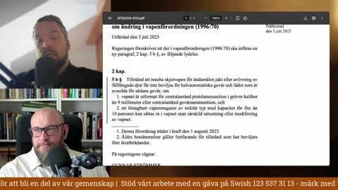 Om vapenlagen, tvångsintegrationen och hyckleriet