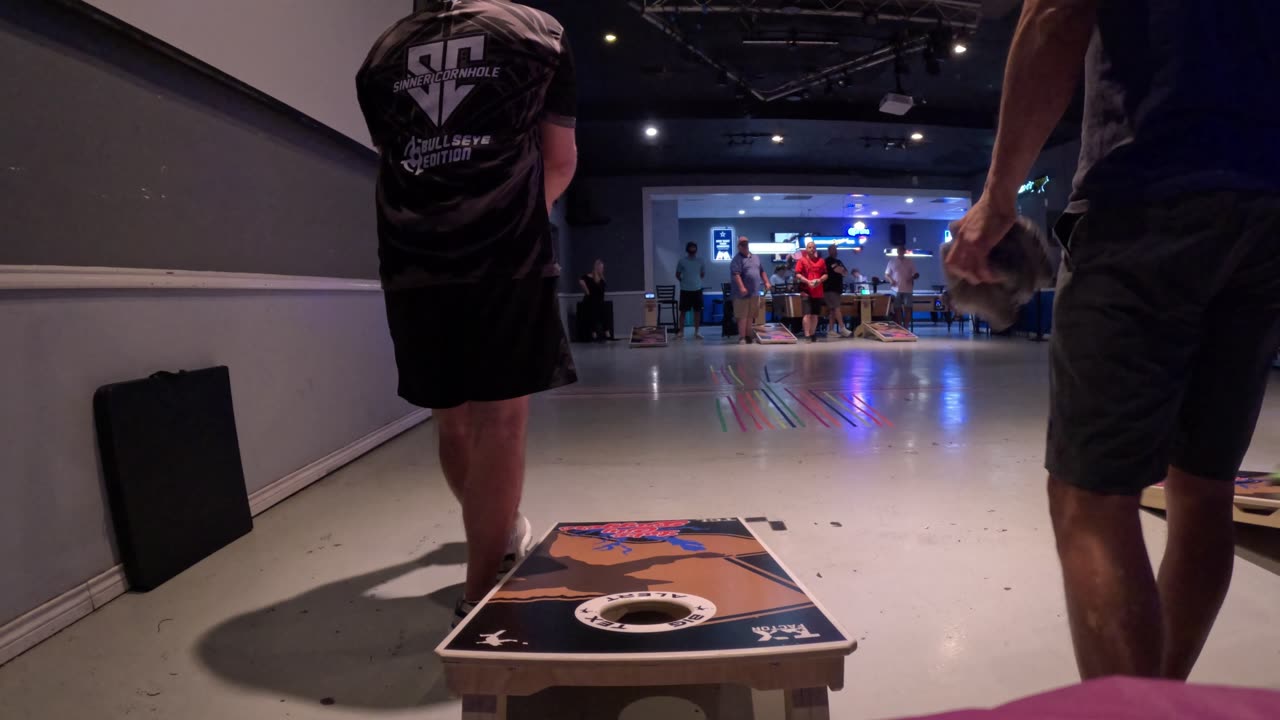 4.14.25 TCL cornhole, Rix Bar & Grill - B league week 3, match 5