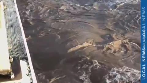 NEW: HEAVY RAIN IN WESTERN OREGON CAUSED CLACKAMAS RIVER TO SURGE