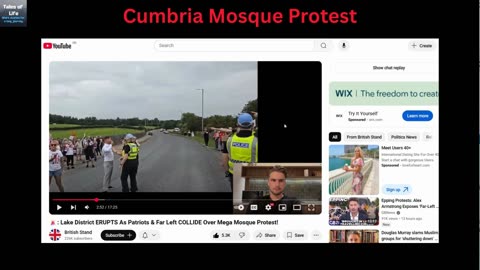 Cumbria Mosque Protest