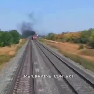 🇺🇦🇷🇺 Ukraine executed a successful ambush on a Russian fuel train