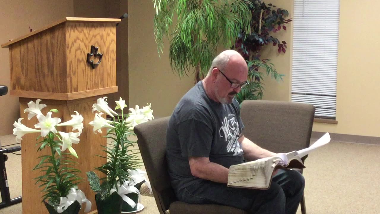 Proverbs 4:20-27 Bible Study (4-18-25) Pastor Greg Tyra