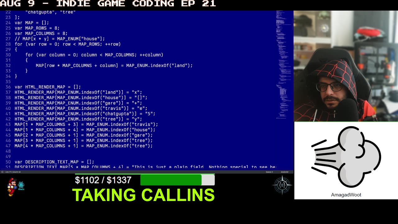 Indie Game Coding EP 21 - Building a MUD