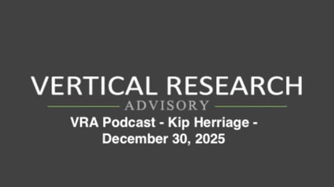 VRA Podcast: Silver Breakout, Housing Boom, and Bullish Sentiment: VRA’s Outlook for 2026 - Kip
