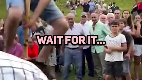 He Owned the Whole Competition