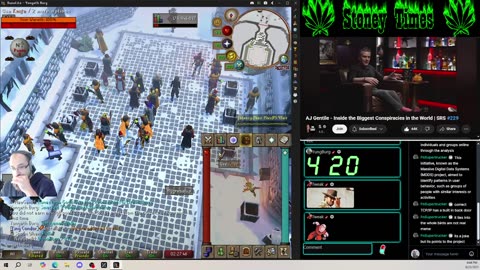 Burg's Lounge.. Runescape n' Chill 8-22 #Live #Cannabis #420 #OSRS