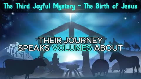 The First Joyful Mystery - Birth of Jesus