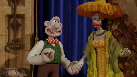 Wallace and Gromit in The Curse of the Were-Rabbit