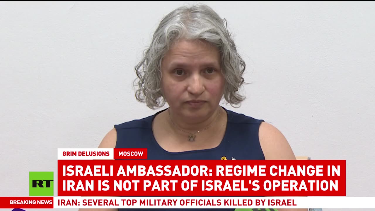 Regime change is not goal of military operation — Israeli Amb to Russia