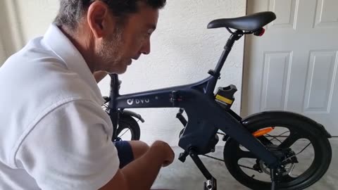 unboxing e prova su strada della bike ELETTRICA DYU T1_part9