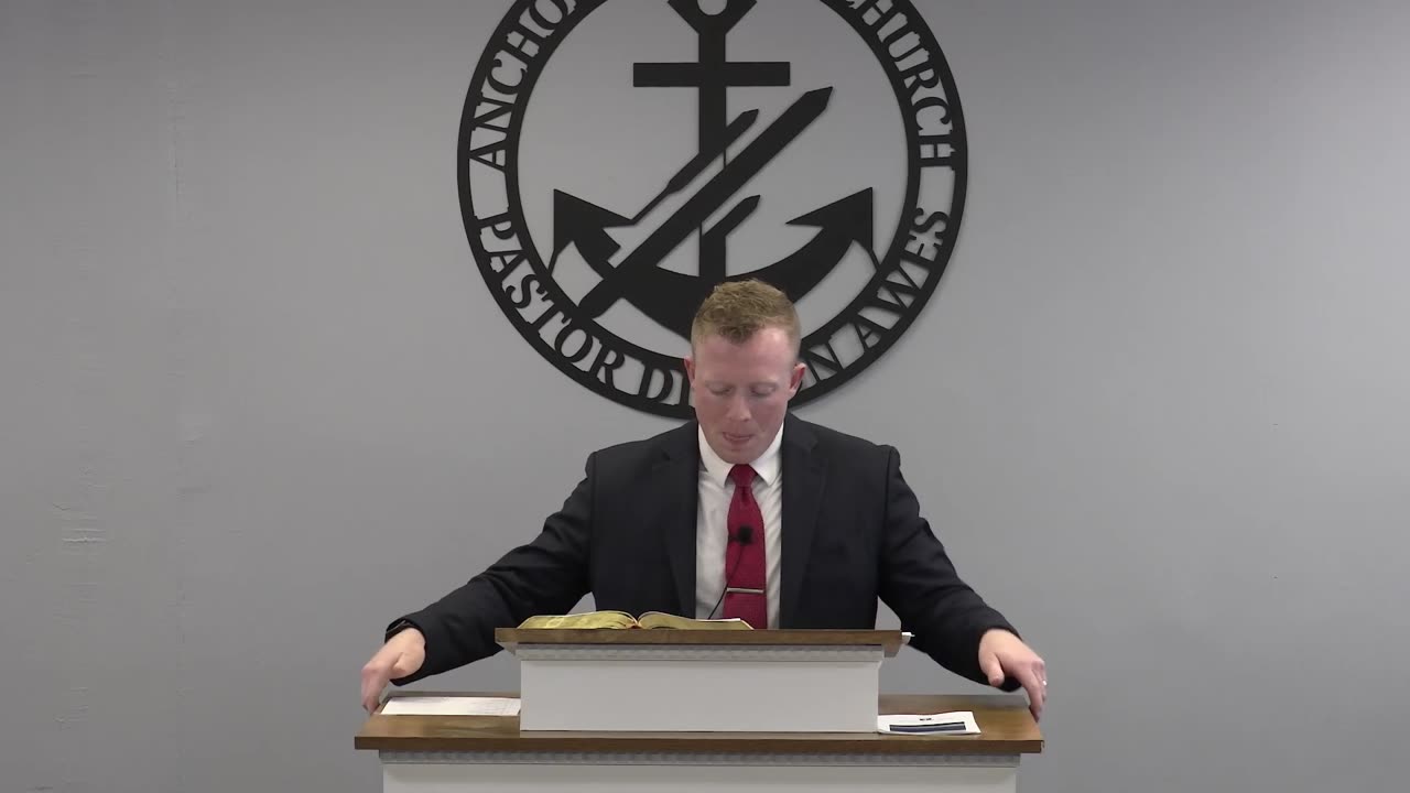 Proverbs 6 - Pastor Dillon Awes | Anchor Baptist Church