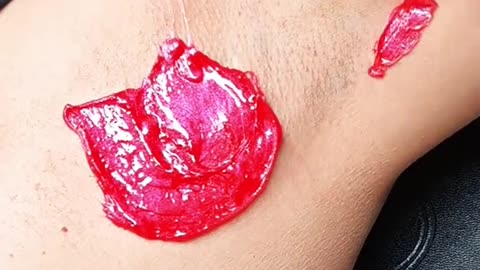 @Downtownwaxaesthetics Underarm Waxing with Sexy Smooth Cherry Desire | Vegan Hard Wax Arizona