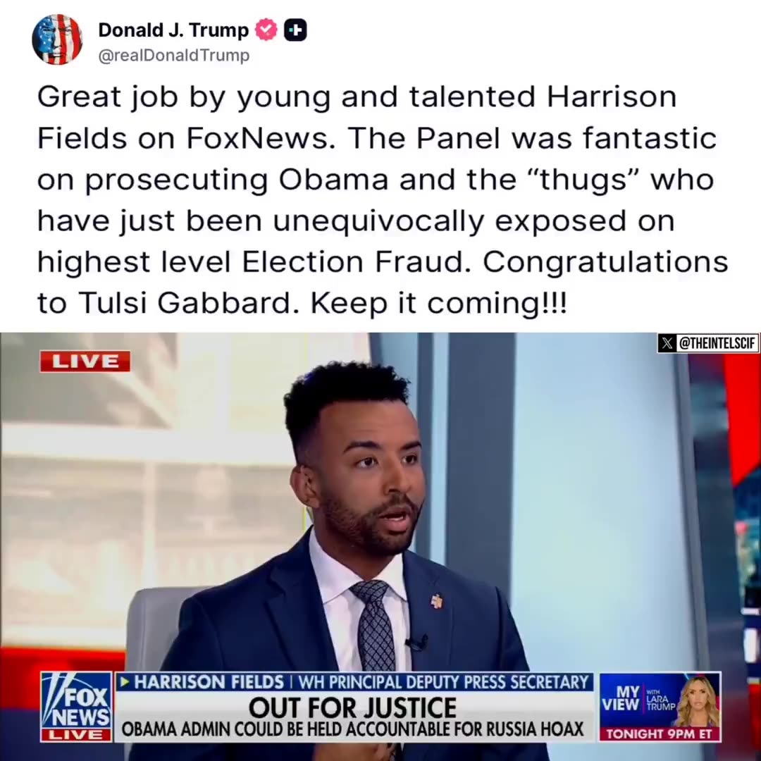 TRUMP DROPS POST HINTING ABOUT PROSECUTING OBAMA & HIS THUGS