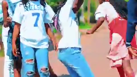 Funny kids dance.