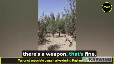 🔫🔥 India Pakistan War | Terrorist Associate Captured Alive in Kashmir Gunfight | RCF