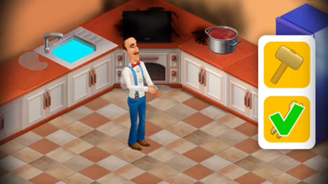 🏡 Homescapes Mini-Game Madness #18 🤯🧩: Austin’s Kitchen Crisis! 🔥🚰