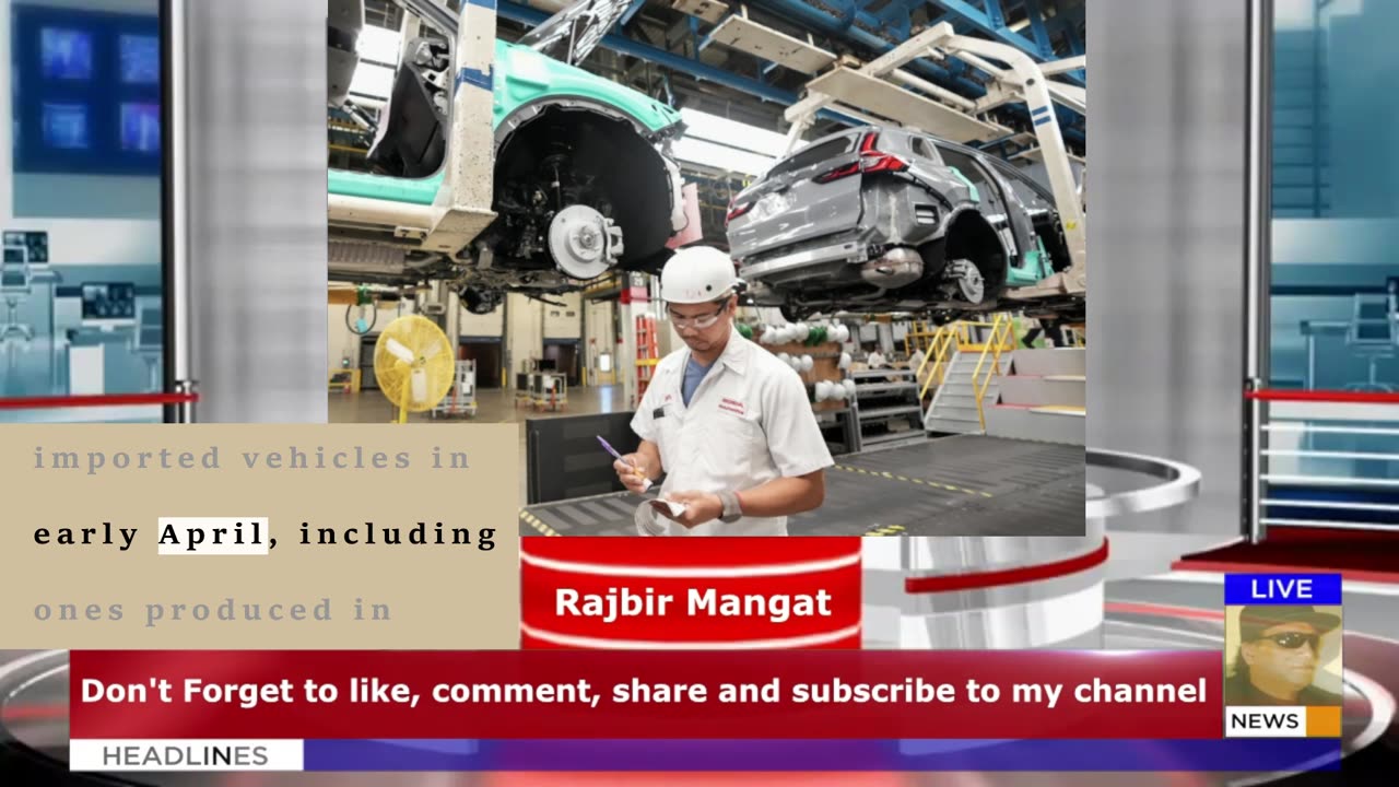 Honda may shift production to U.S. in response to tariffs: report