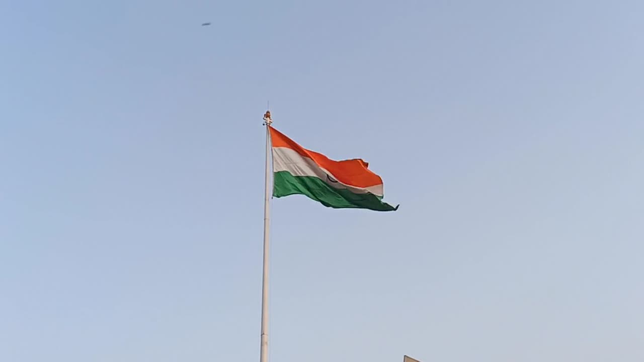 National flag of India.