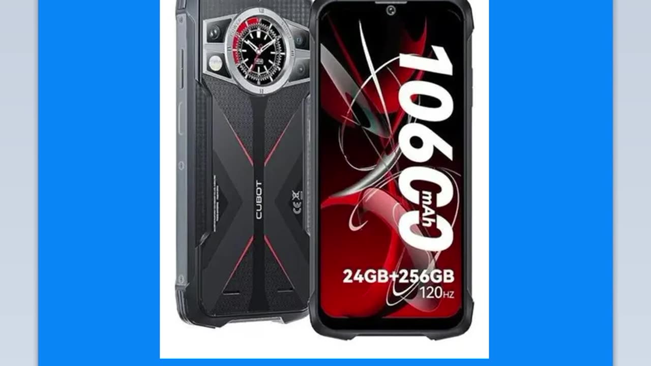 Cubot Kingkong Ax 256Gb/24Gb 120Hz Dual Sim