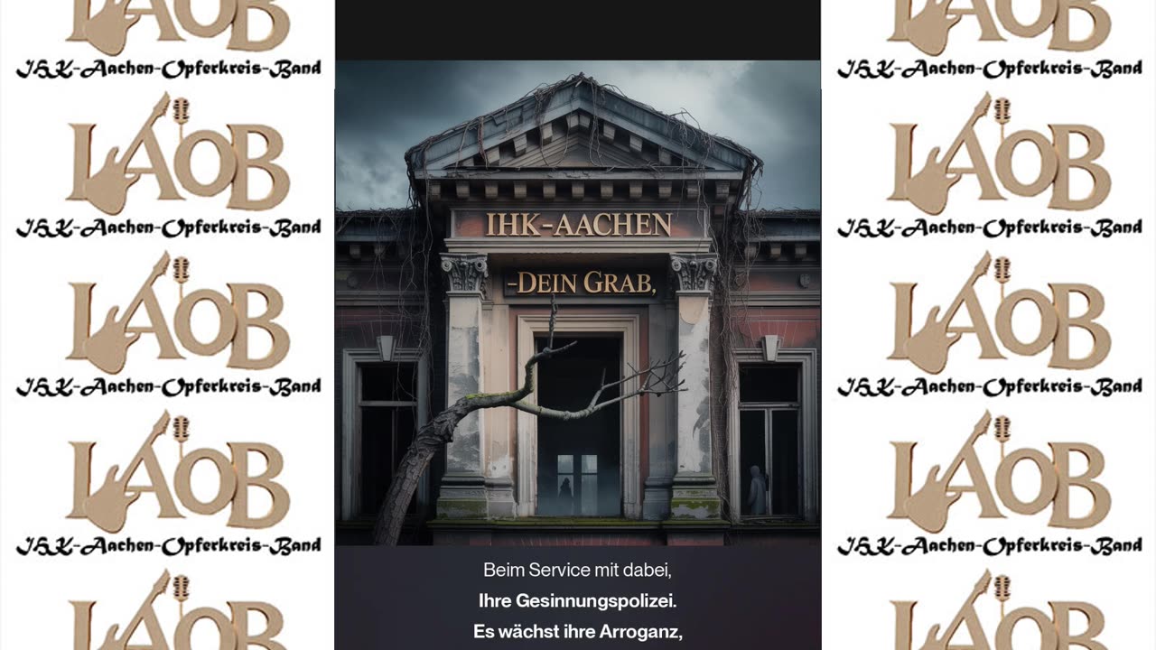 Liedermacher2, IHK-Aachen, Dein Grab