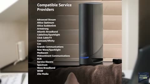 ARRIS (G34) - Cable Modem Router Combo - Fast DOCSIS 3.1 Gigabit WiFi 6 (AX3000)