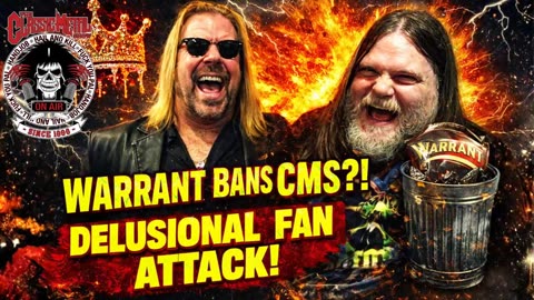 WARRANT’S “QUEEN” ATTACKS CMS: The Most Pathetic Fan Mail Ever?