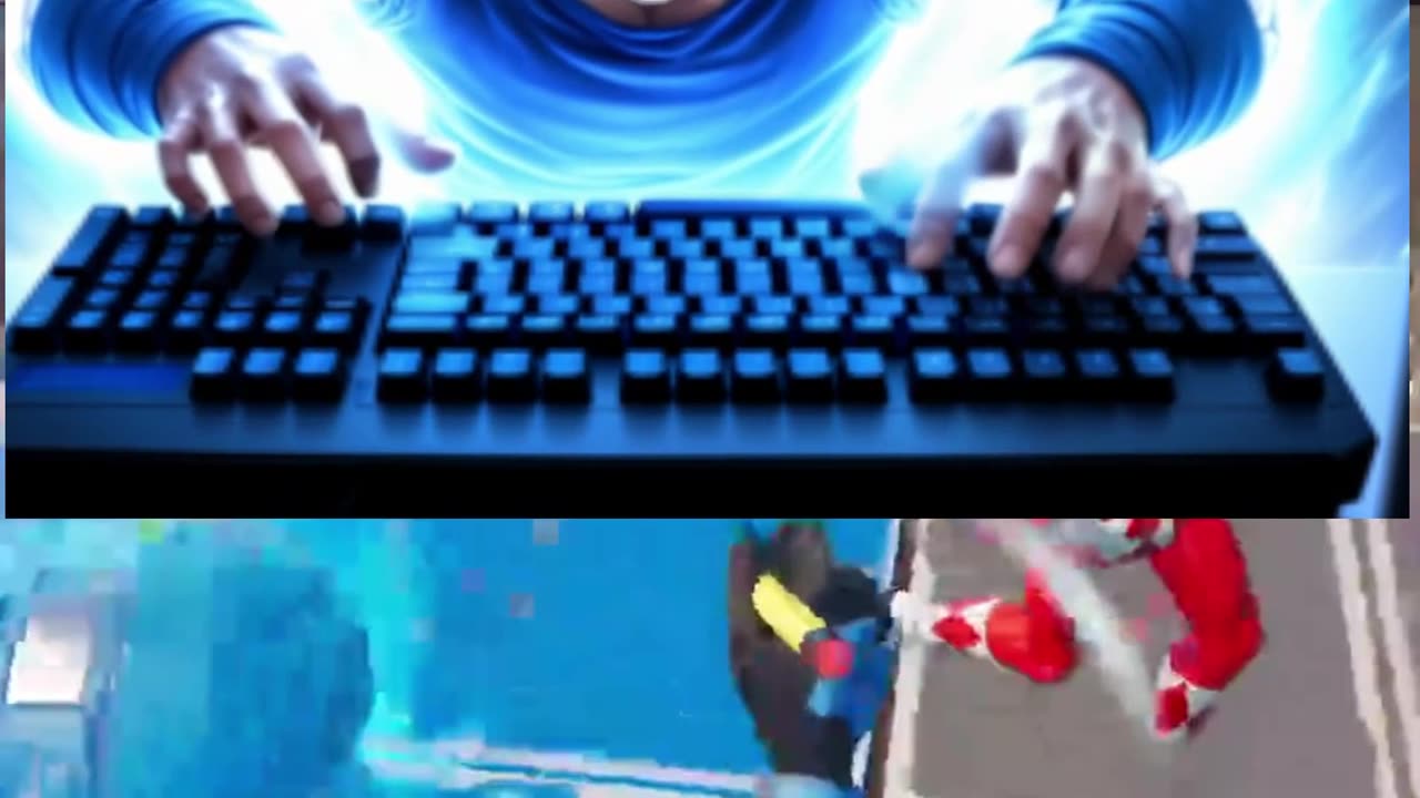Fortnite 1v1 With My Friend, I Become Super Saiyan Blue Showdown!