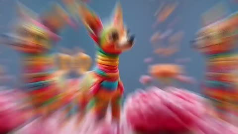 AI Video Fantasy Candy Dogs in AI Art for Dog Lovers & Dreamers