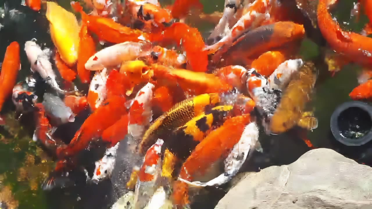 [ĐÀ LẠT] TRANG LONG ĐI CHƠI ĐÀ LẠT (17.12.2019) - KOI FISH (UPSCALE 4K)