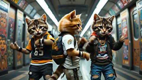 "Cutest Cat Videos Funny Dance 🤣💃 | Dancing Cats Compilation By Cat Story Journey"