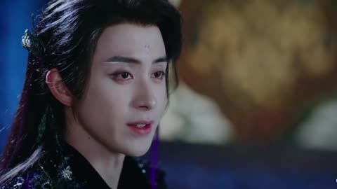 Fan Yue & Bai shuo moonlight mystique jing yuan leaves his his God power to Fan Yue episode 38