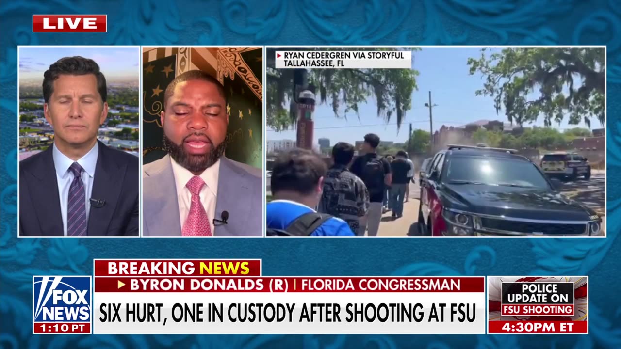 Shooting at FSU is 'personal, close to home,' says Rep. Byron Donalds